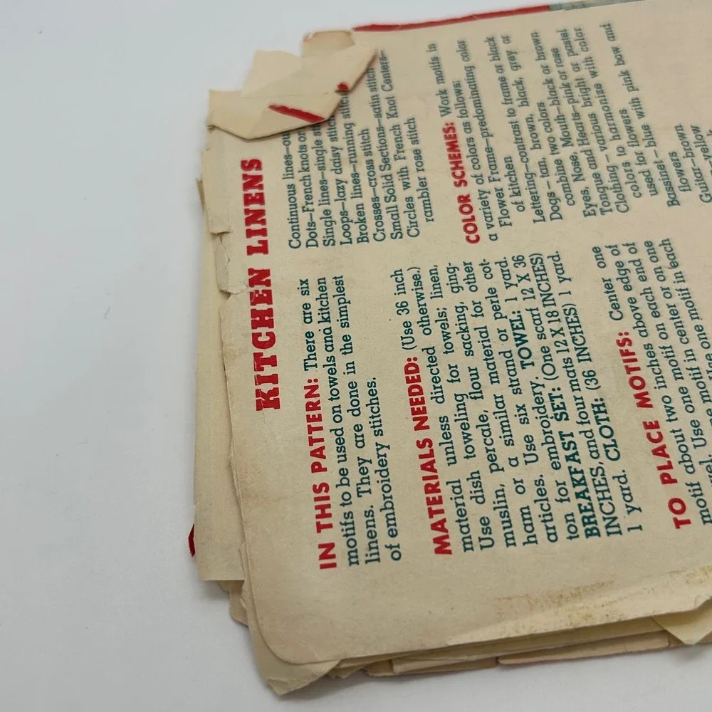 Vogart And Superior Vintage Hot Iron Transfers Lot Of 2‎